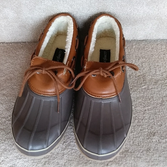 Comfortview The Storm All Weather Waterproof Shoe 7M Brown - Picture 7 of 16